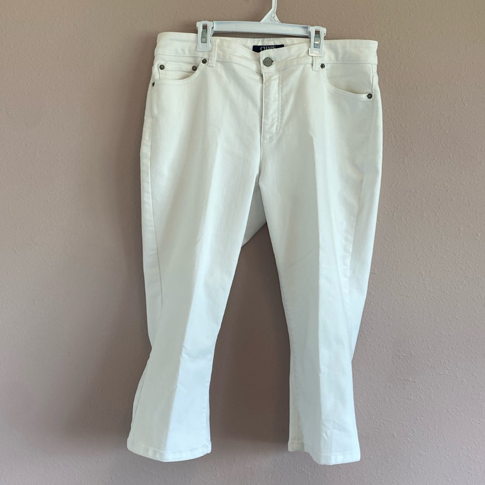 Chaps ankle/crop pants, Size 12